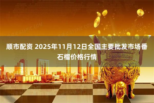 顺市配资 2025年11月12日全国主要批发市场番石榴价格行情